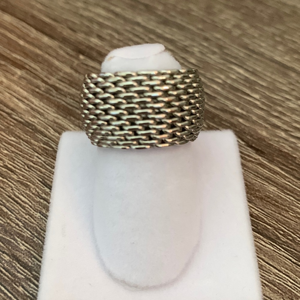 Mesh dome Ring size 6